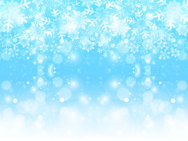 Christmas snow background 　 — Stock Vector